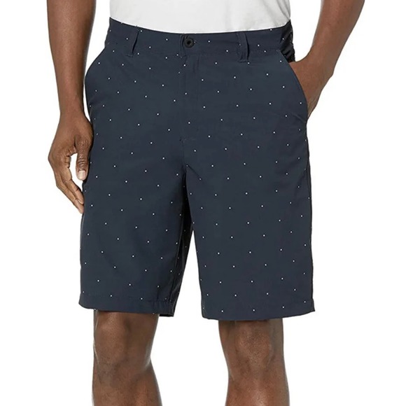 Kenneth Cole Men's Star Print Tech Cargo Shorts - Navy, Size 38 * MS33 - Picture 1 of 8